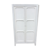 Armoire parisienne à 2 portes grise