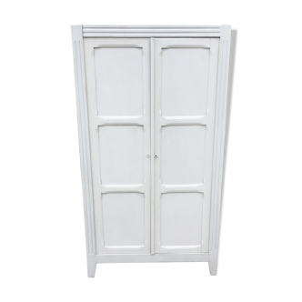 Armoire parisienne à 2 portes grise