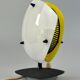 table lamp plastic metal Sonnenkind Tele Ambiance France