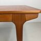 Table en teck McIntosh par T.Roberston des années 1960, extensible à 236 cm.