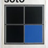 Original silkscreen poster by Jesús Rafael SOTO, Centre Georges Pompidou, 1979