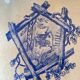 Old Compote Dish Terre de Fer Franco-British Company Sordoillet Cot