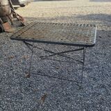 Ancienne table de jardin pliante