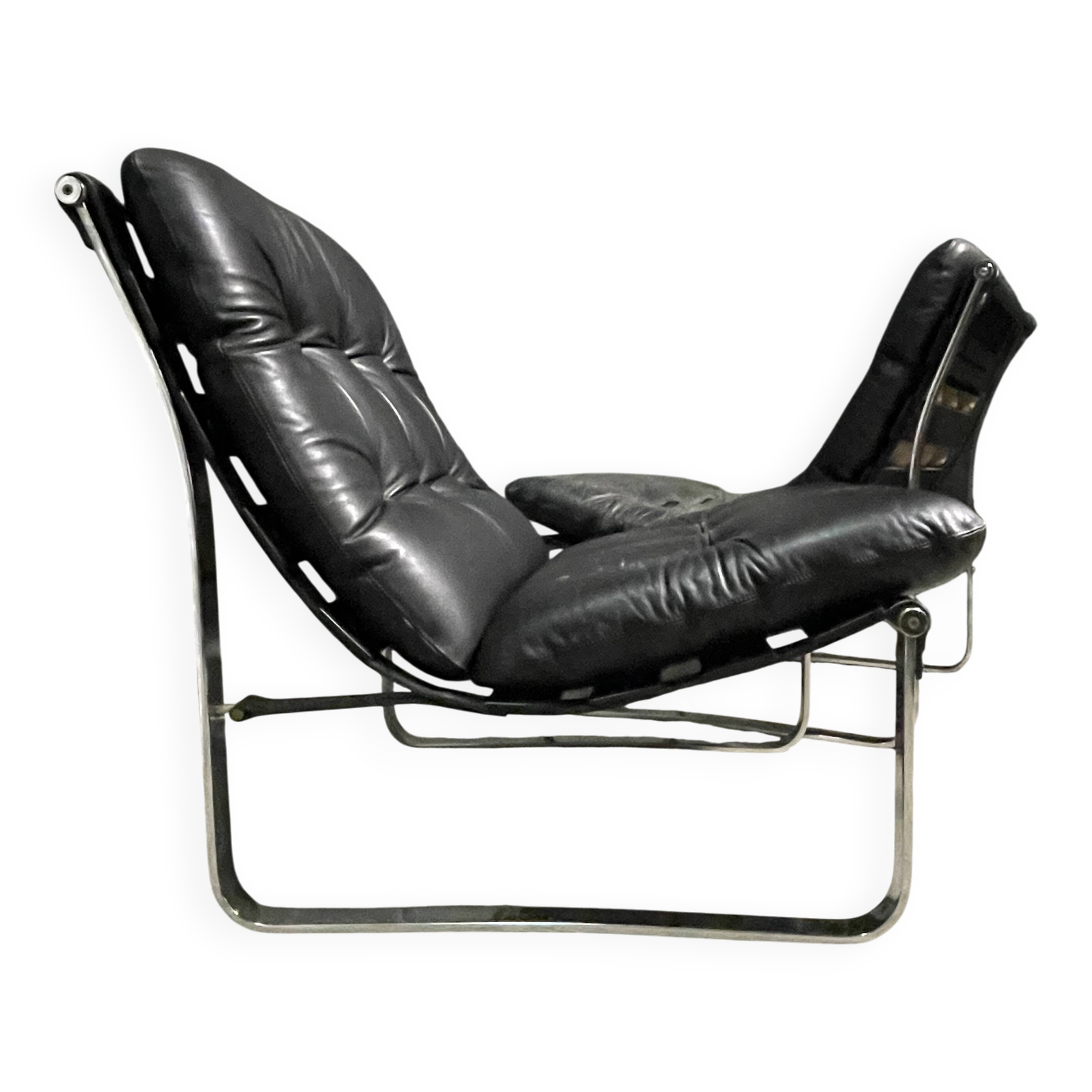 A pair of Ingmar Relling for  lounger chairs for Westnofa, circa 1970