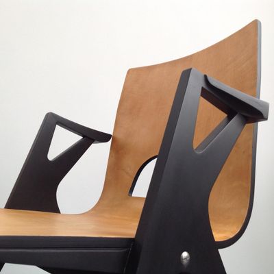 Set de 2 fauteuils de Malatesta et Mason, 1950s