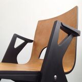 Set of 2 armchairs by Malatesta and Mason, 1950s