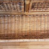 Rattan chest of drawers