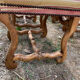 6 lounge chairs in sheepbone and fine fabrics 18/early 19th