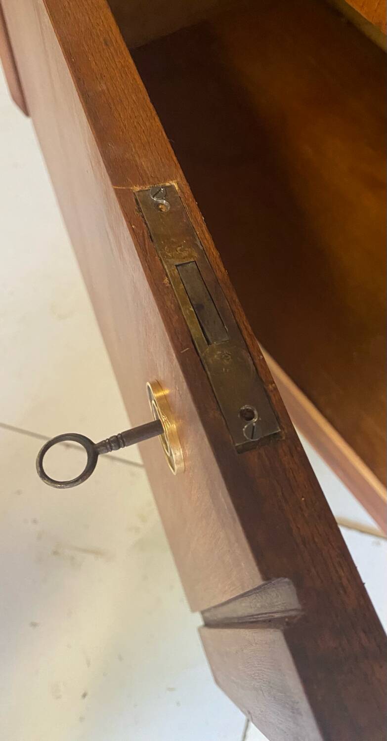 Vintage sideboard with compass feet