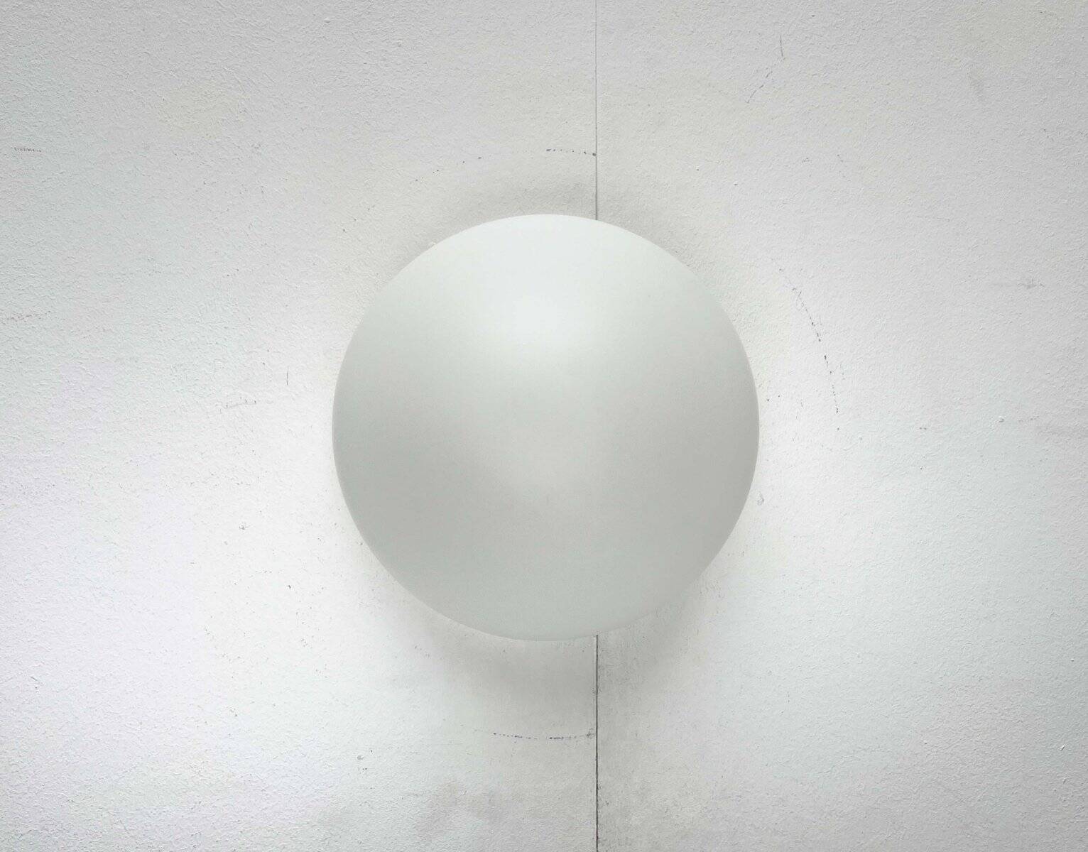 Mid-Century Modern Minimalist Ceiling or Wall Lamp by Wilhelm Wagenfeld for Lindner, Germany, 1950s