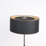 Vintage metal floor lamp with star base, 1960s