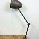 Brown Industrial Workshop Table Lamp, 1960s