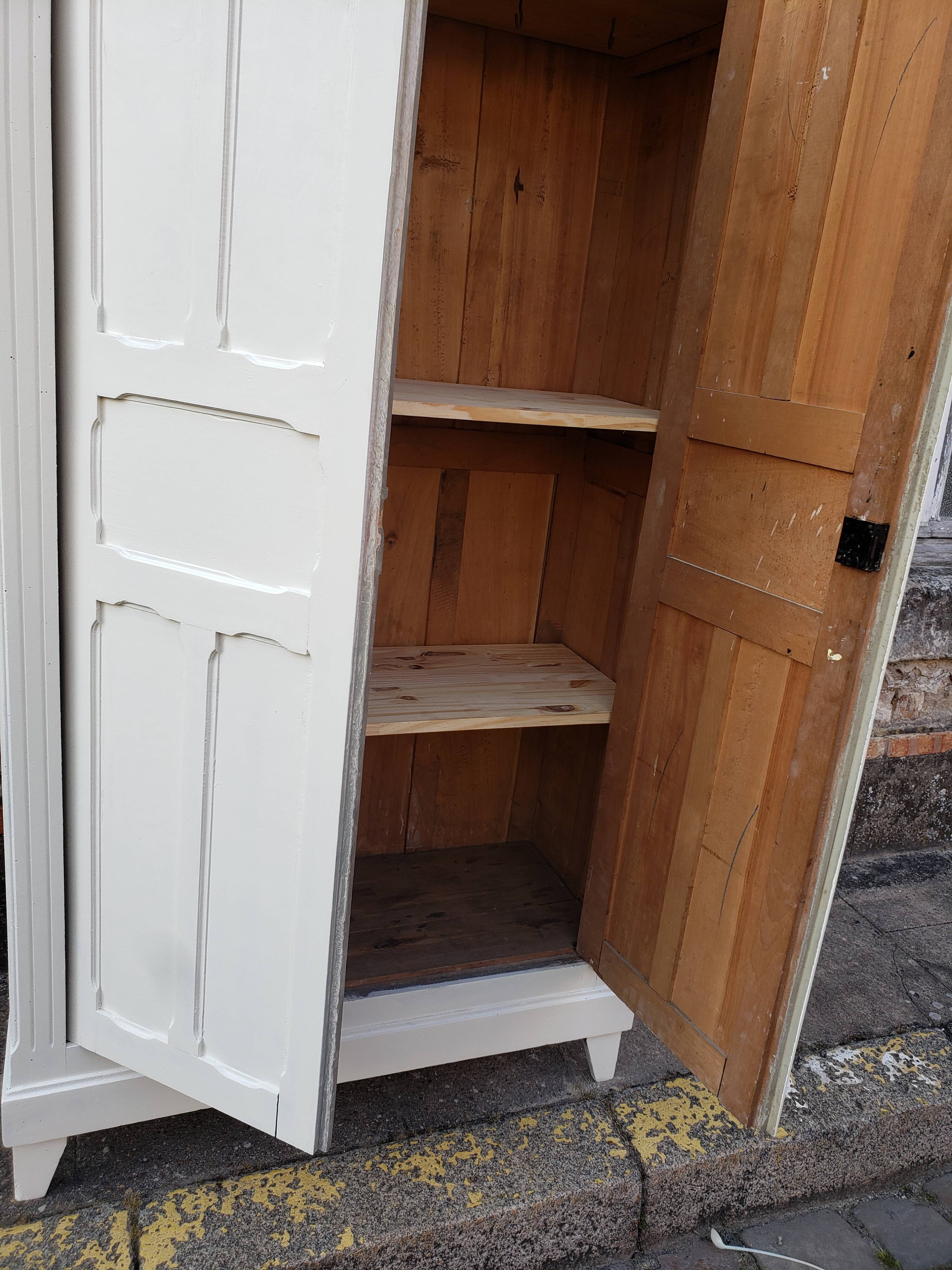 Authentic Parisian off-white wardrobe