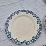 Set of 11 Dessert Plates Ter De Fer Salins Rivoli Model