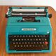 Machine à écrire Olivetti studio 45 1970