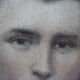 Oil portrait of a young man