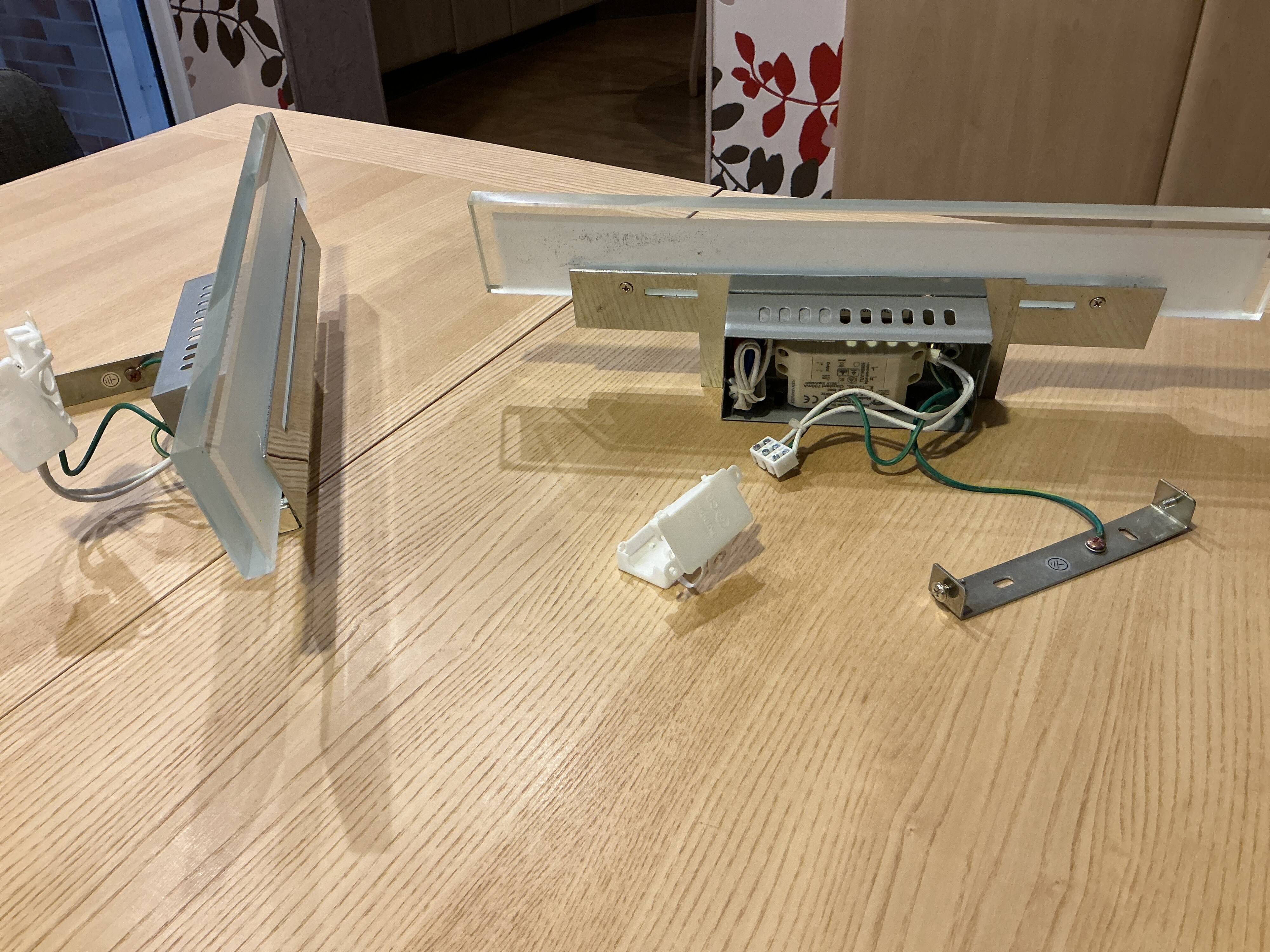 Pair of vintage wall sconces