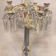 Pair of Important Large Candle Holders with Six Lights in Bronze h.73 cm