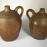 Lot of two old stoneware jugs