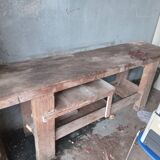 Old carpenter's workbench