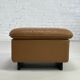 Ottoman leather DS 49 years 80 by De Sede