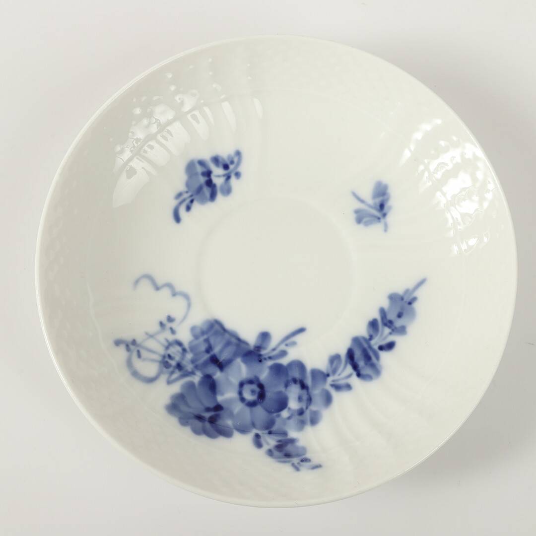 A 42-piece coffee set, “Blå Blomst”, porcelain, Royal Copenhagen, Denmark.