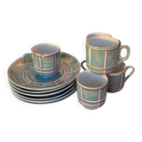 Asian porcelain coffee set