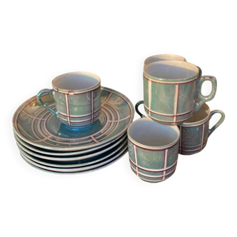 Asian porcelain coffee set