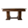 Solid wood dining table in Art Deco style