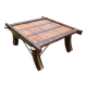 Vintage Indian coffee table "Ganga Jamuna" - Rajasthan