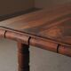 Modernist table in oak and walnut, France, Art Deco, circa 1940.