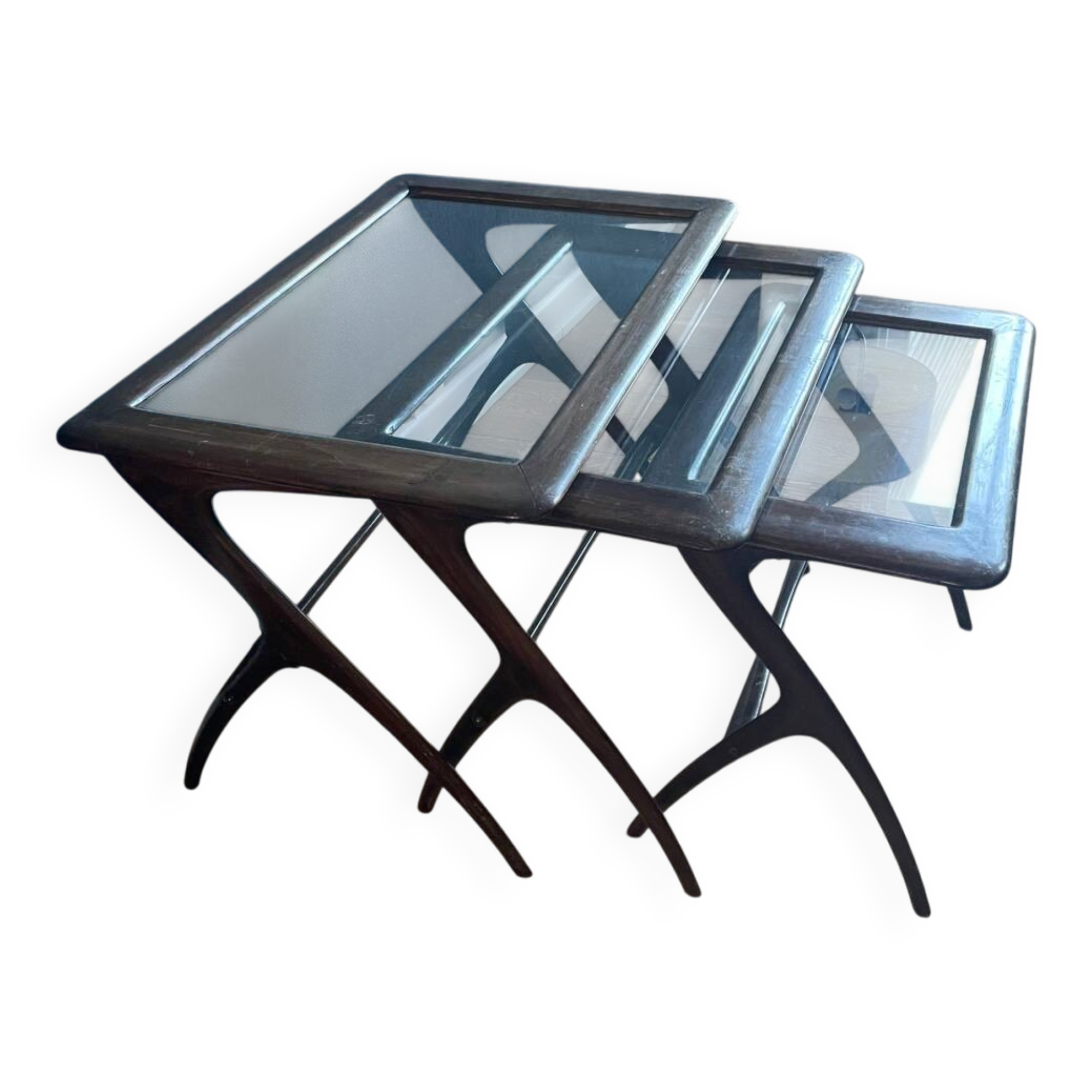 3 nesting tables attributed to Ico Parisi