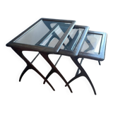 3 nesting tables attributed to Ico Parisi