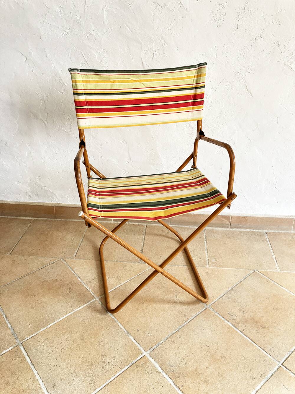 Folding camping chair, 1960s