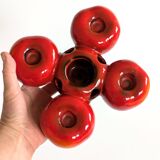 Advent Candle Holder | German Ceramics | Vintage Christmas Decor