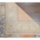 Vintage Turkish Oushak handmade wool runner 81x318
