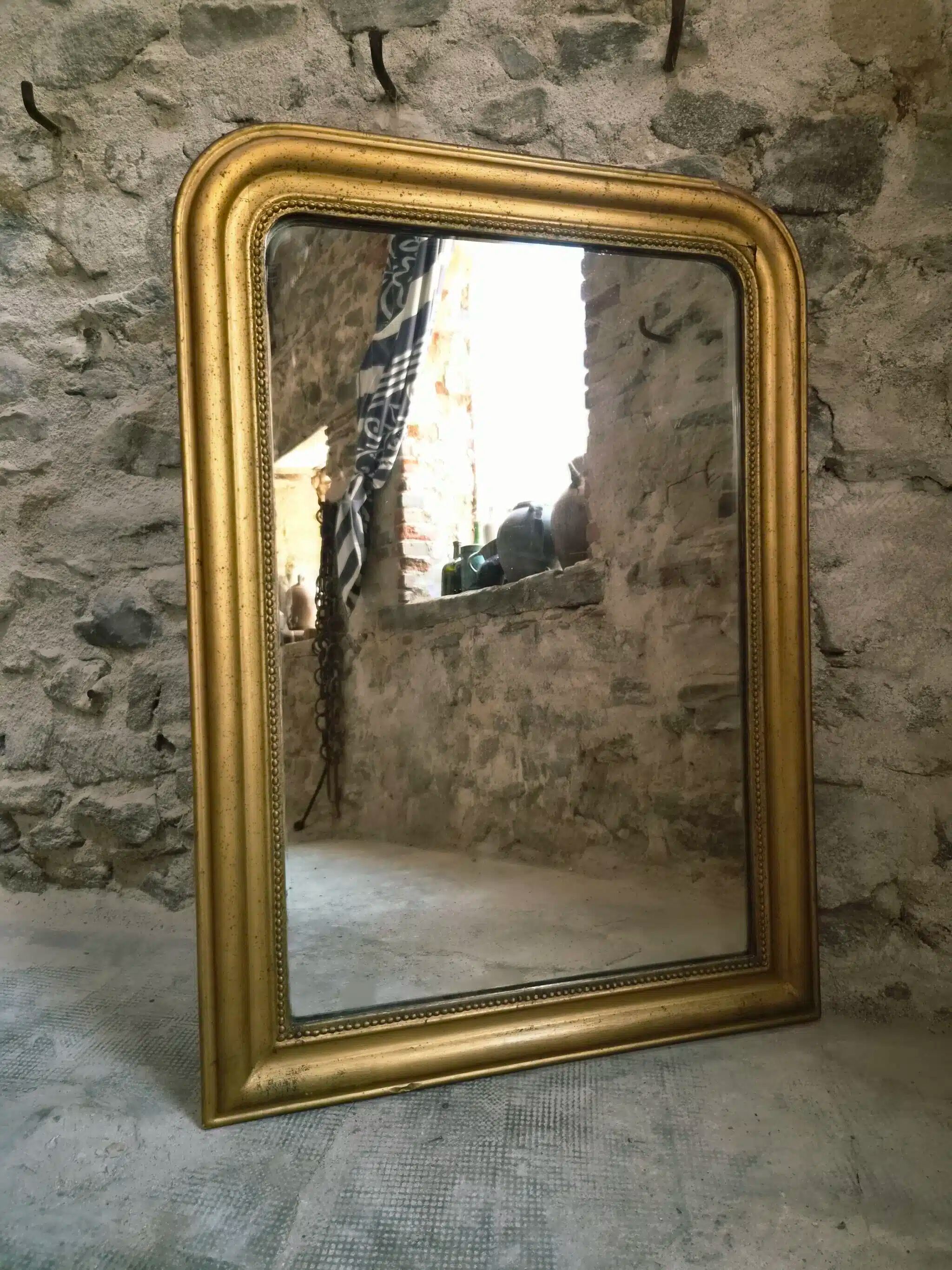 French antique mirror Louis Philippe, 19th century
