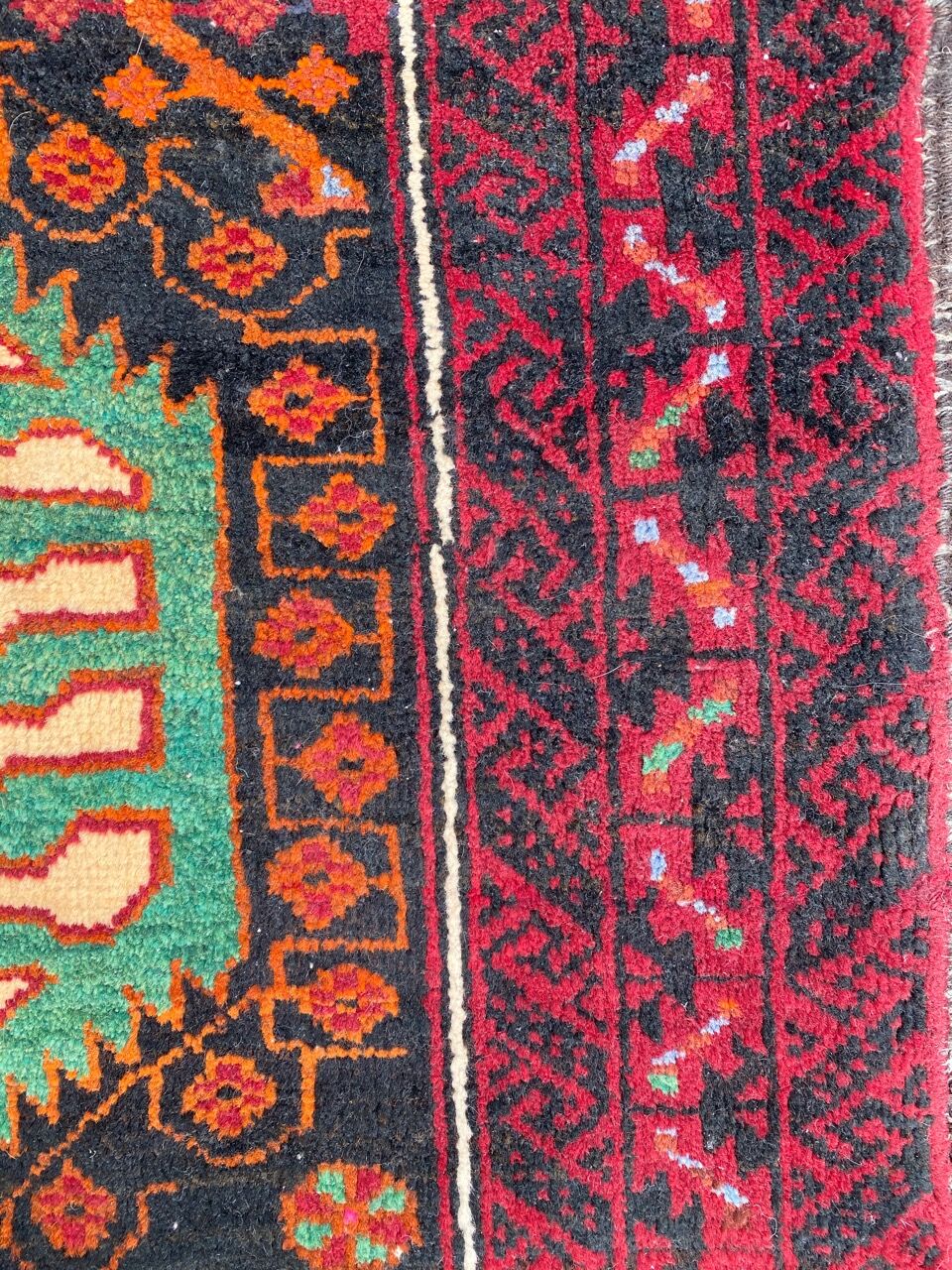 Vintage carpet belutch turkmen 106x188 cm