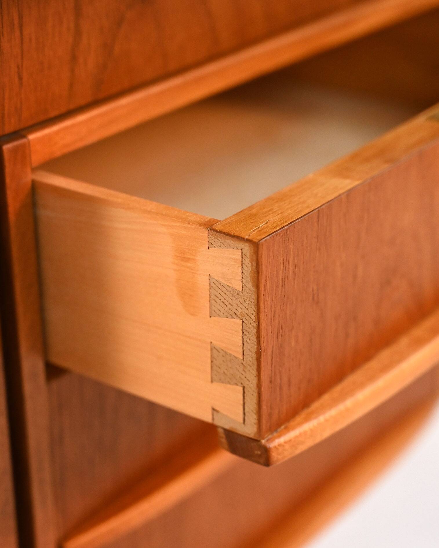 1960s teak desk with drop-leaf extension