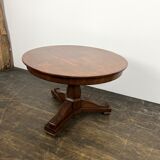 Mahogany center table Biedemeier