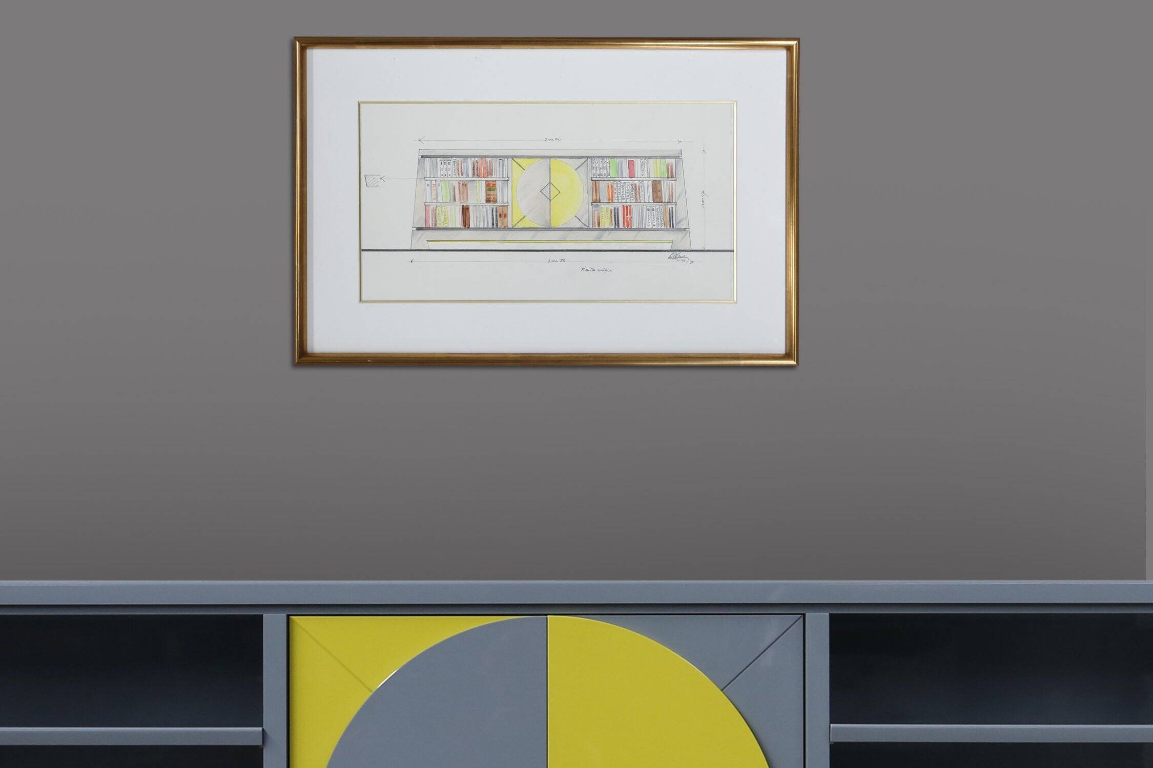 Very rare Sideboard by Emiel Veranneman, 1996