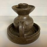 Handmade candle holder van gompel ceramist