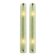 Contemporary Modern Green Graniglia ”Canalina" Murano Glass Wall Sconce-Set