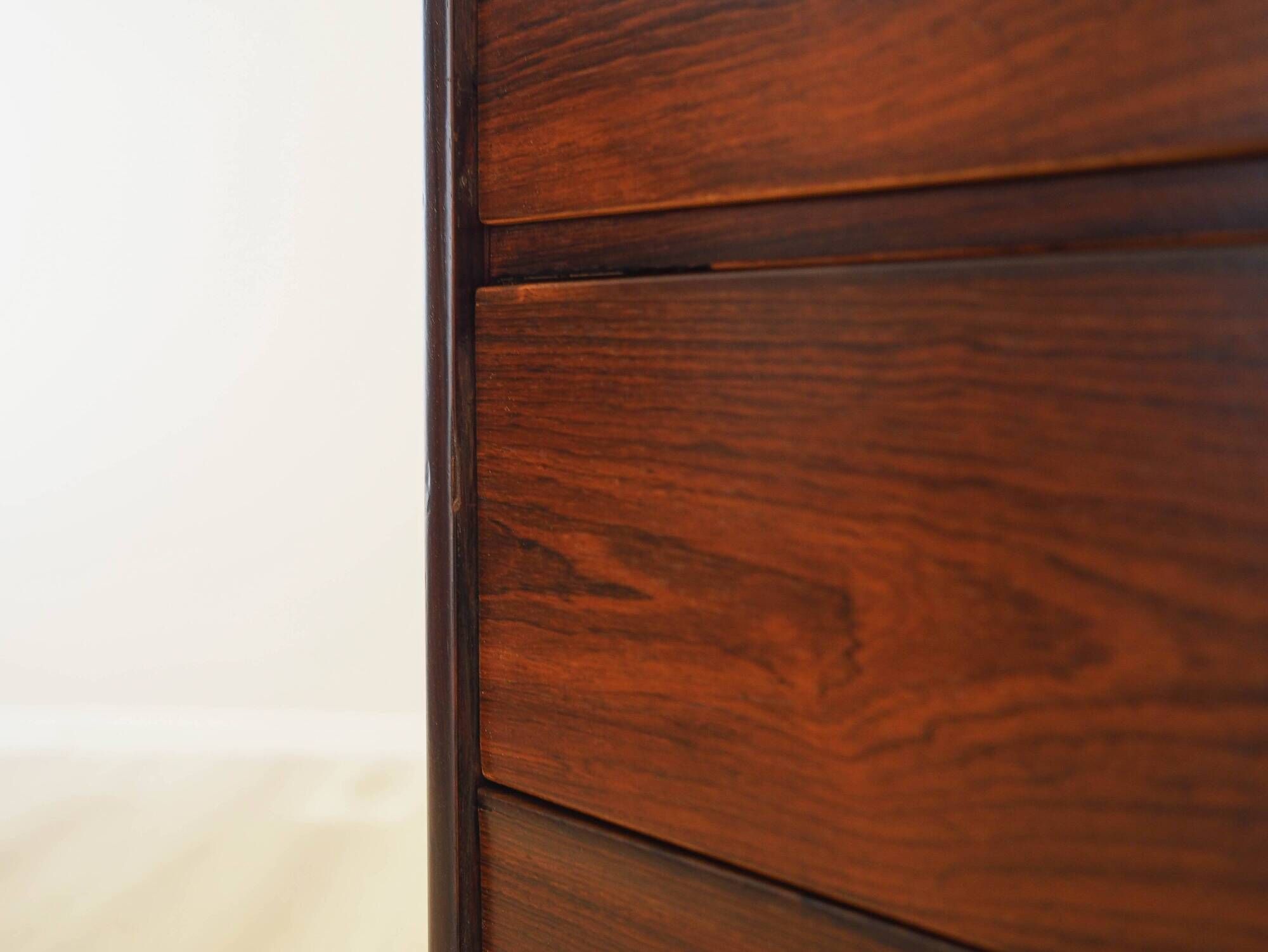 Rosewood chest of drawers, Danish design, 1970s, made in Denmark