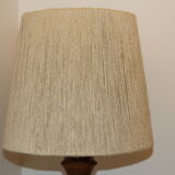Wood lamp with rope shade 640mm