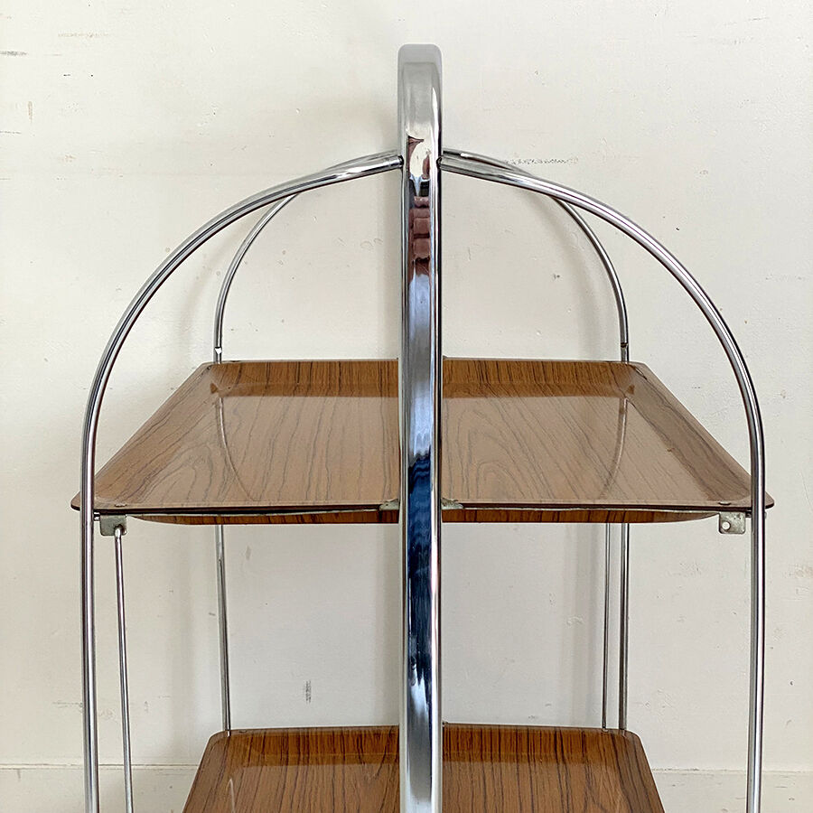 Folding service with vintage roulette 80's