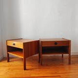 Pair of Scandinavian bedside tables, 1960