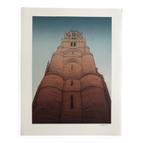 Alain le foll, albi, 1978. original lithograph signed in pencil.