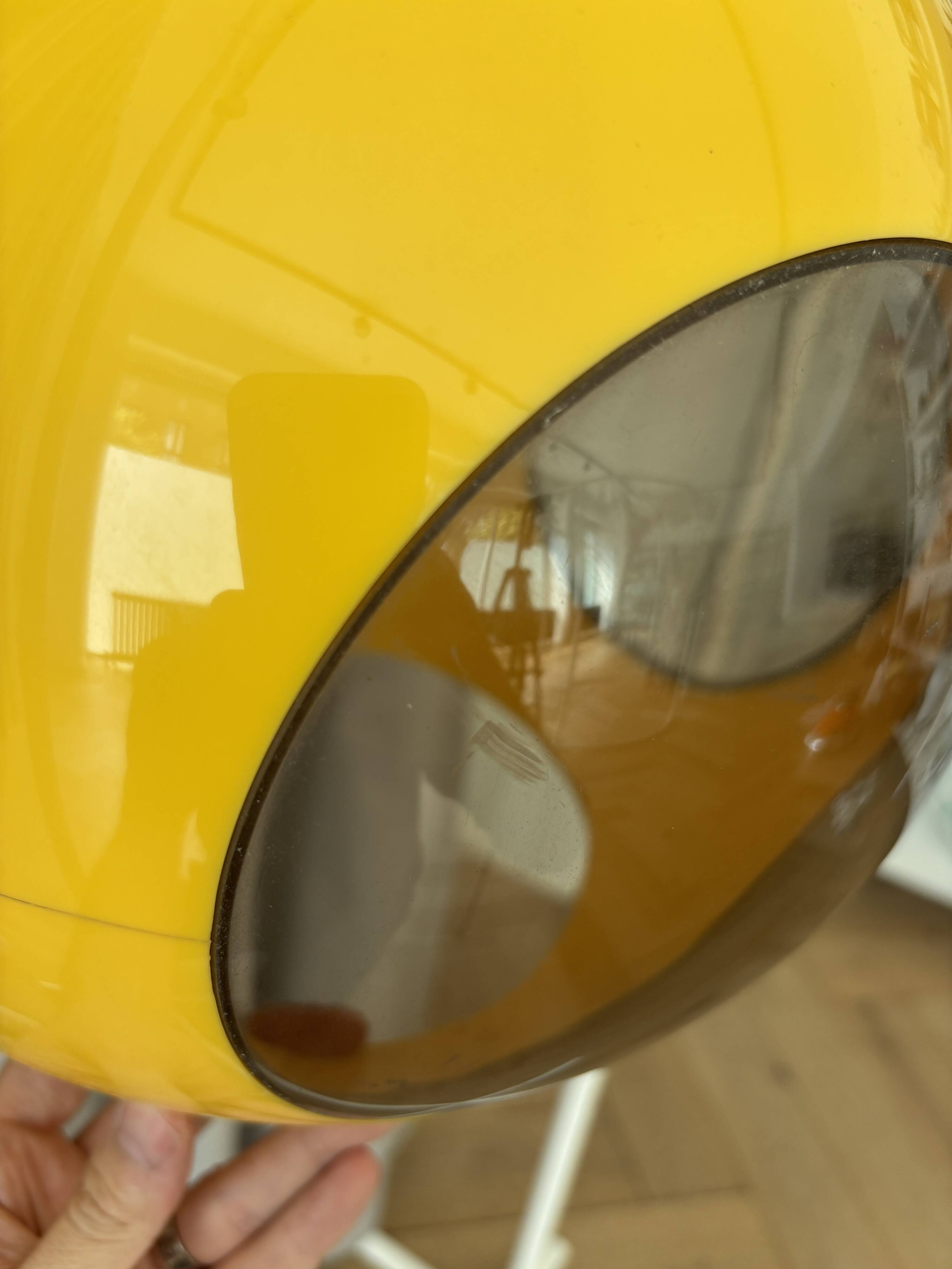 Vintage 1970s Massive Bug Eye Space Age Pendant Lamp
