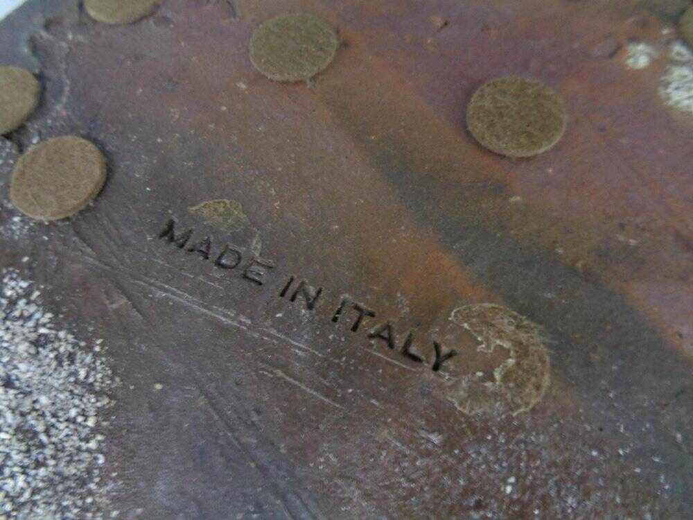 Large Brutalist Ceramic Umbrella Stand, Italy, 1960s